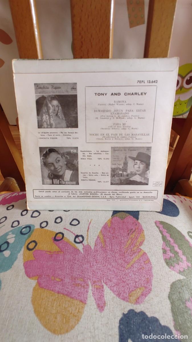 Discos de vinilo: TONY AND CHARLEY-EP RAMONA +3 - Foto 2