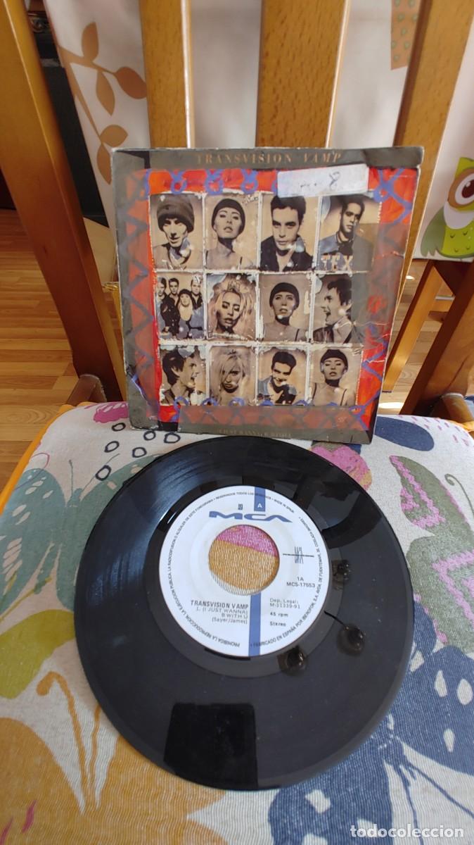 Discos de vinilo: TRANSVISION VAMP-SINGLE I JUST WANNA - Foto 1