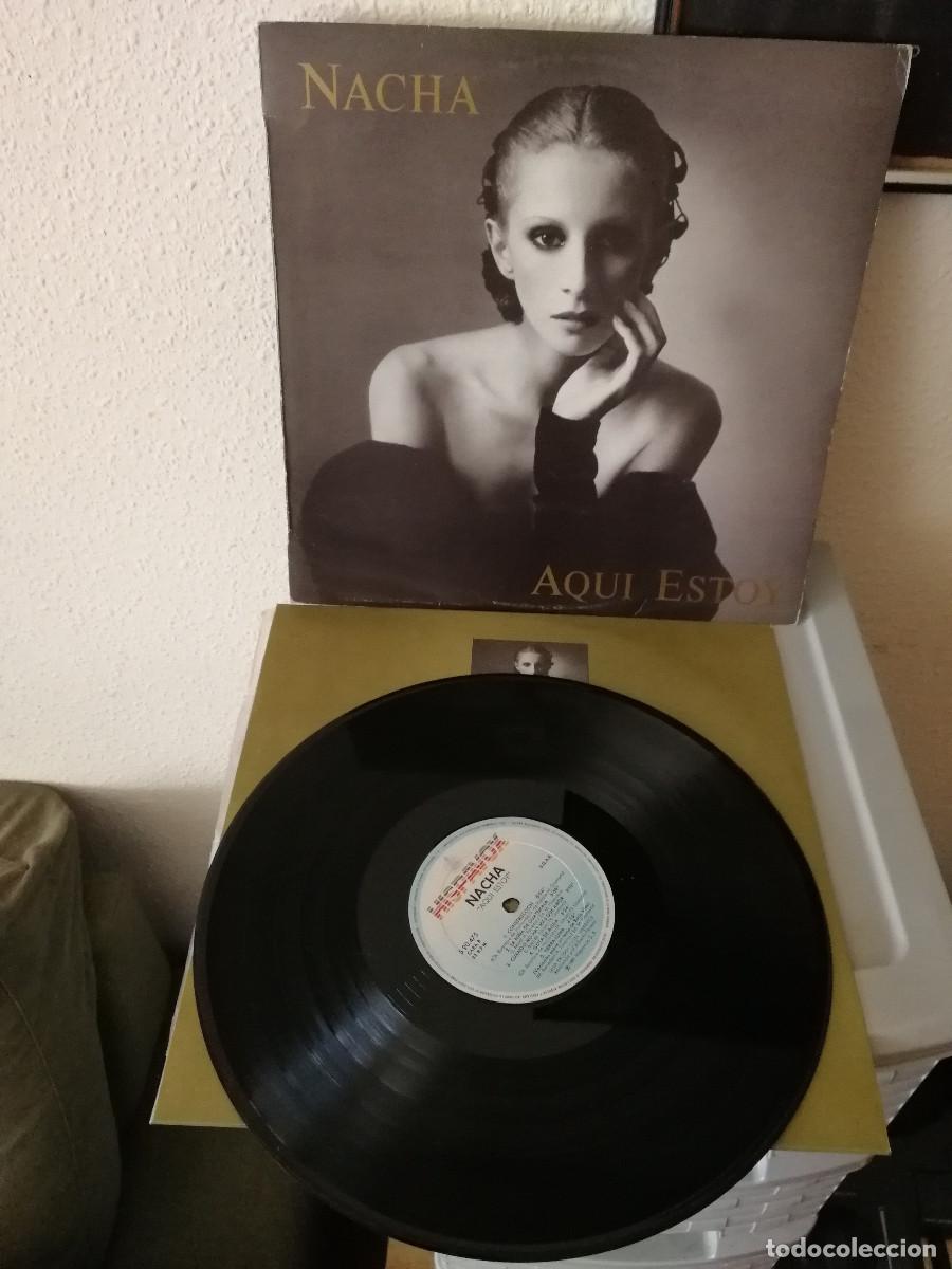 Discos de vinilo: ANTIGUO LP - NACHA - AQUI ESTOY - Foto 1