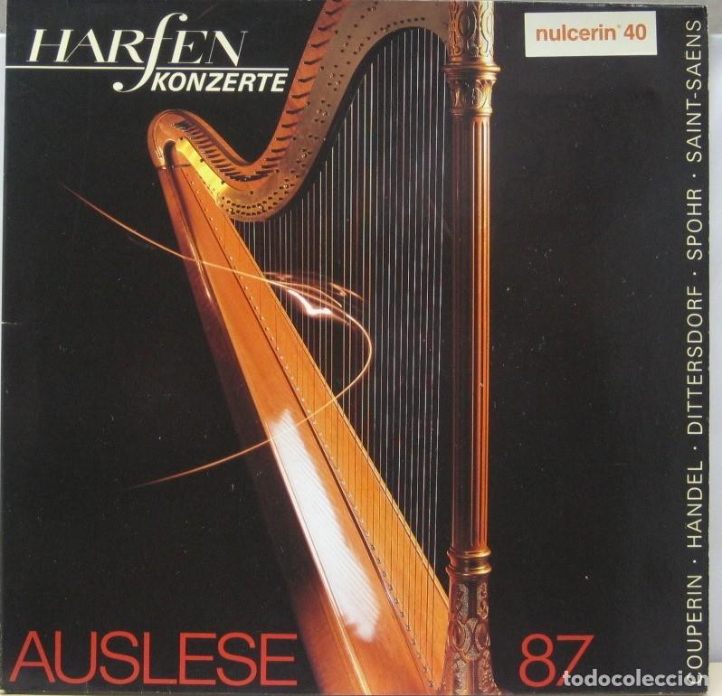 Discos de vinil: AUSLESE 87 - HARFEN KONZERTE - EDITADO EN ALEMANIA - CARATULA ALBUM - LP