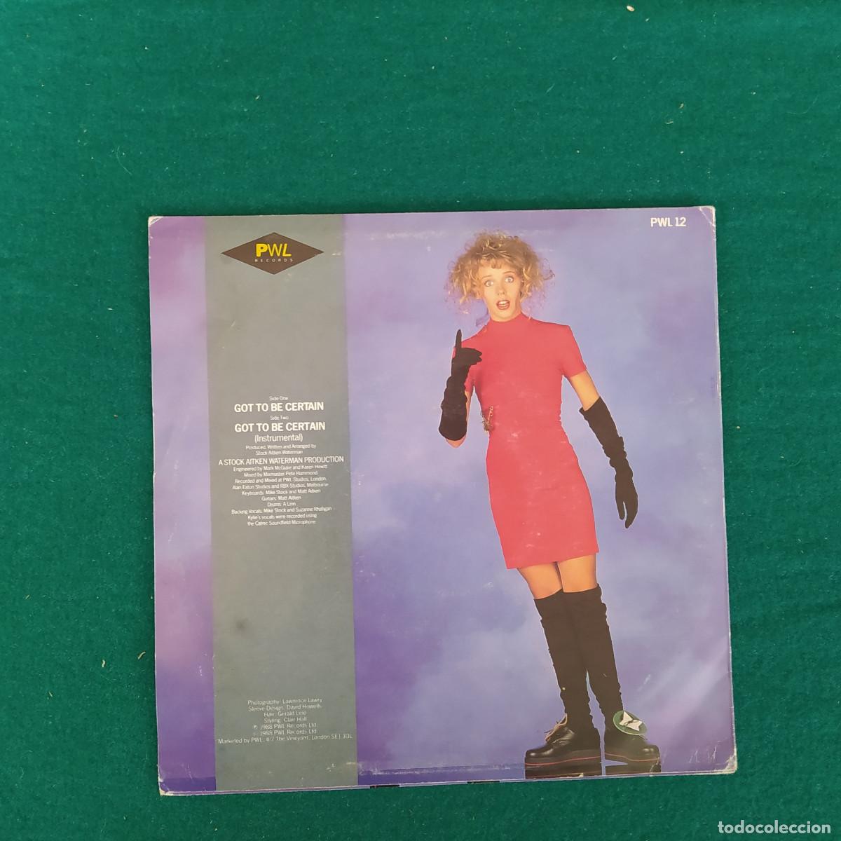 Discos de vinilo: Kylie Minogue &ndash; Got To Be Certain - Foto 2