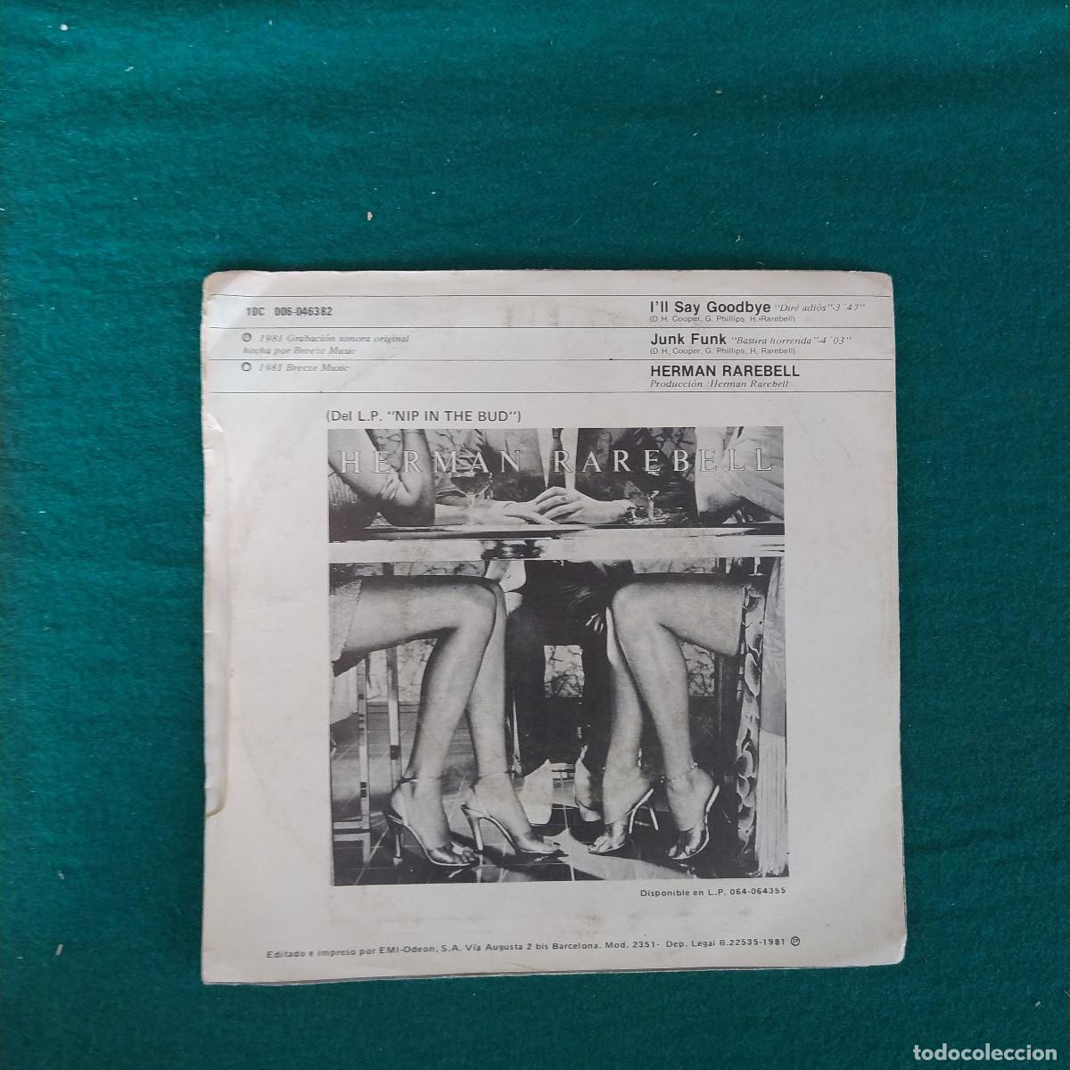 Discos de vinilo: Herman Rarebell &ndash; Dir&eacute; Adi&oacute;s - Foto 2