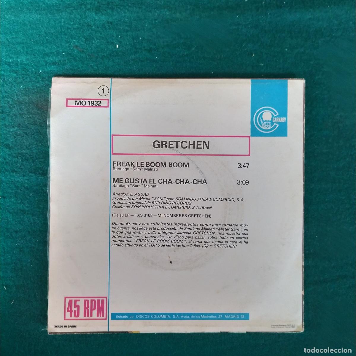 Discos de vinilo: Gretchen &ndash; Freak Le Boom Boom - Foto 2