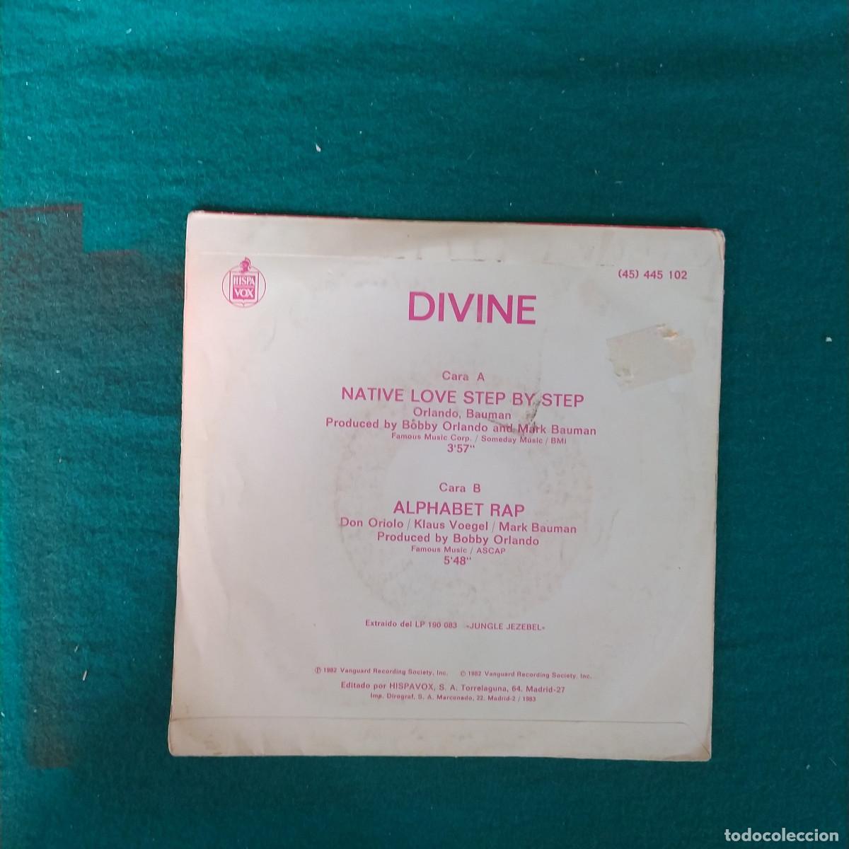Discos de vinilo: Divine &ndash; Native Love Step By Step / Alphabet Rap - Foto 2