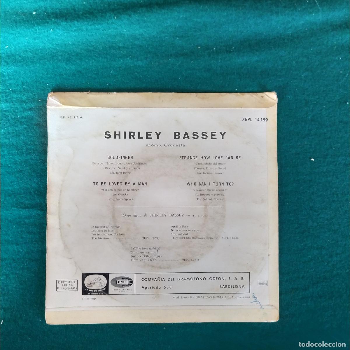 Discos de vinilo: Shirley Bassey &ndash; Goldfinger - Foto 2
