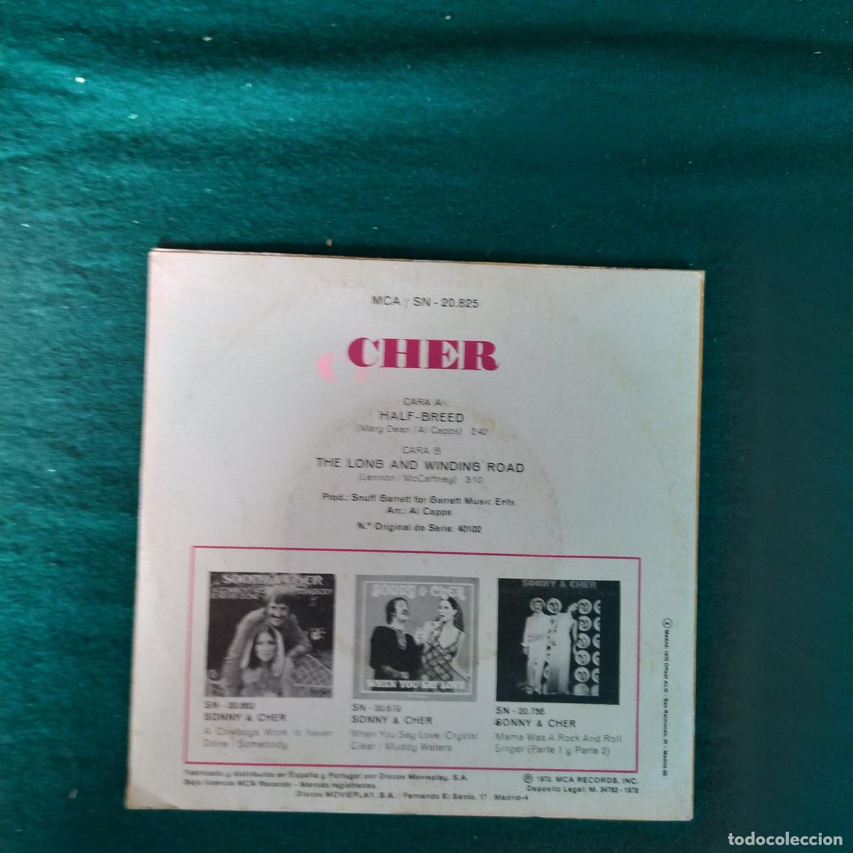 Discos de vinilo: Ch&eacute;r &ndash; Half Breed 1973 - Foto 2
