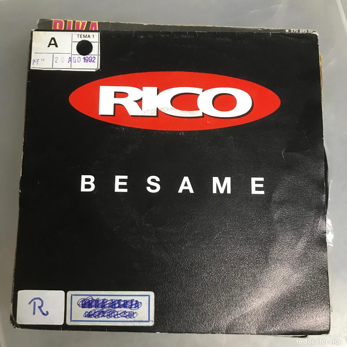 Discos de vinilo: RICO - B&Eacute;SAME - SINGLE POLYDOR 1992 PROMO - Foto 1