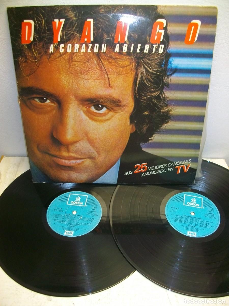 Discos de vinilo: Dyango &ndash; A Corazon Abierto 1983 2 X LP - Foto 1