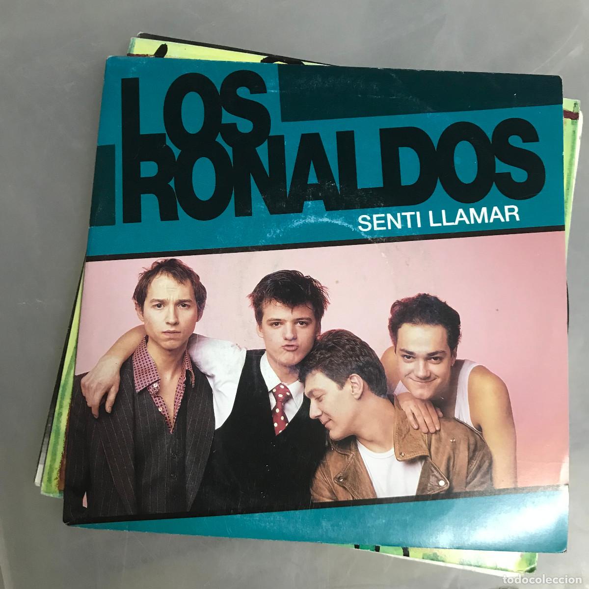 Discos de vinilo: RONALDOS - SENT&Iacute; LLAMAR - SINGLE EMI 1990 - Foto 1