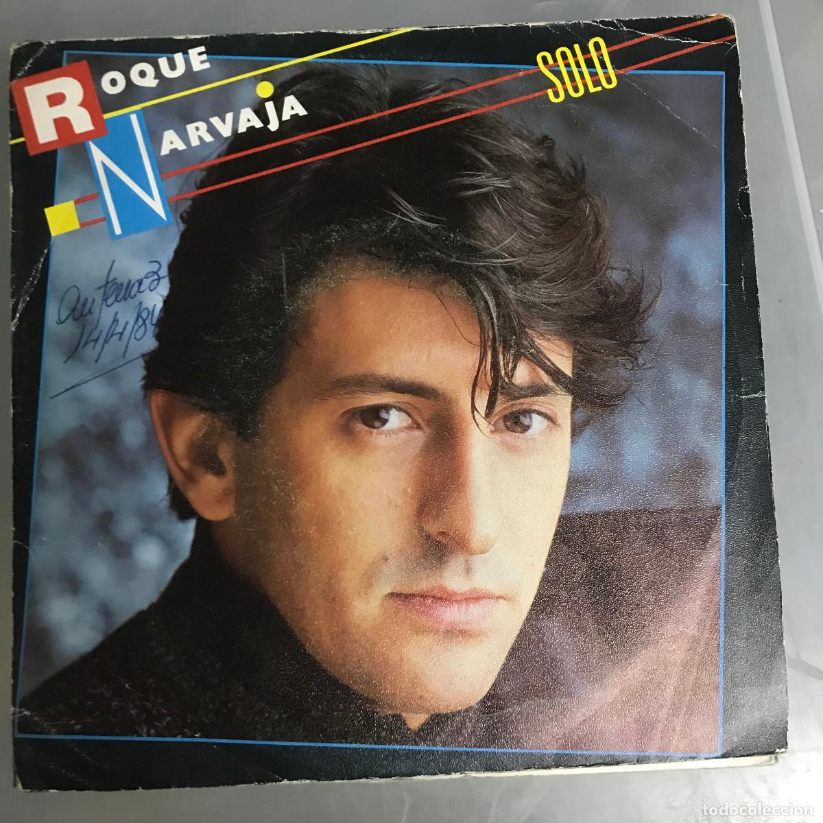 Discos de vinilo: ROQUE NARVAJA - SOLO - SINGLE EMI 1984 - Foto 1