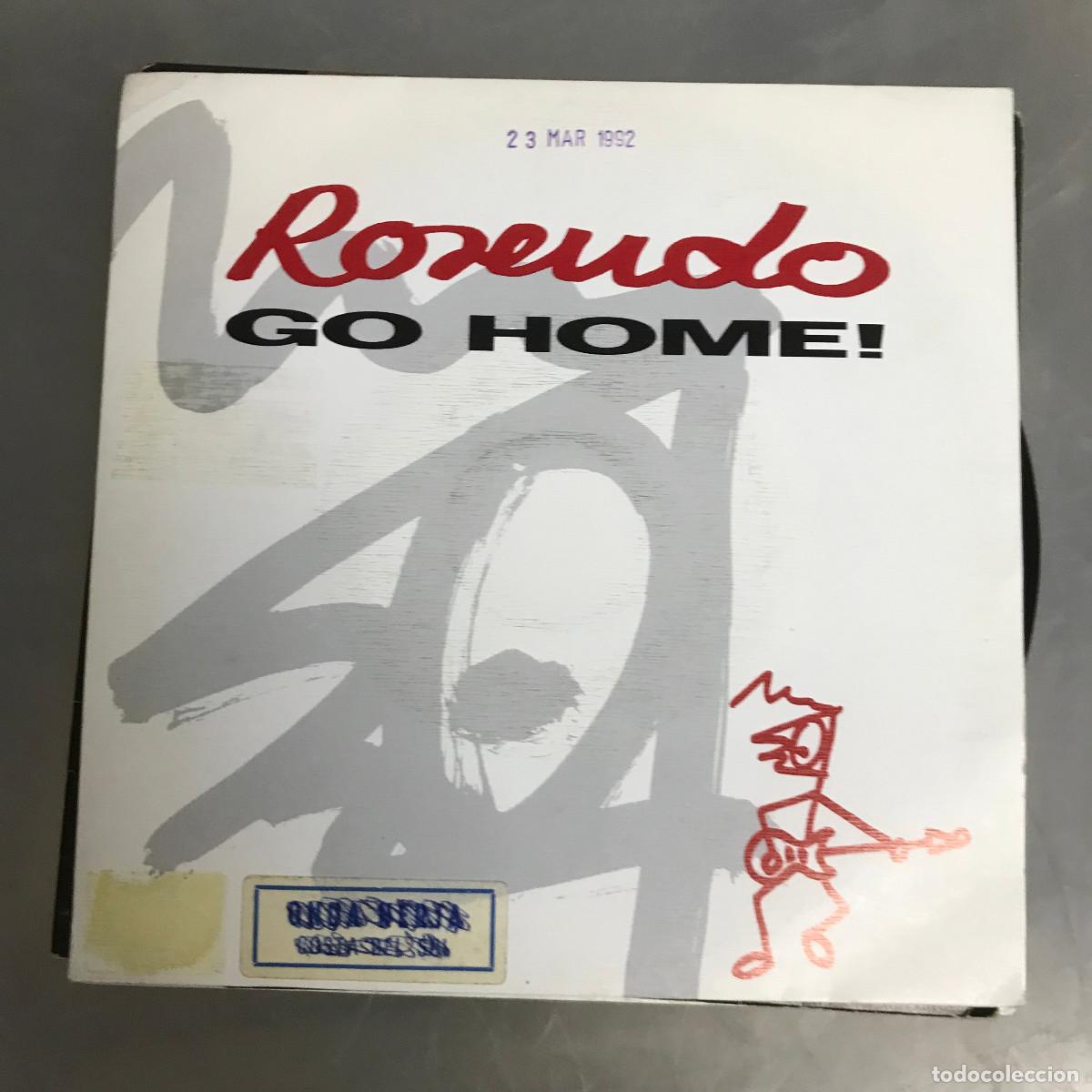 Discos de vinilo: ROSENDO - GO HOME! - SINGLE DRO 1992 - Foto 1
