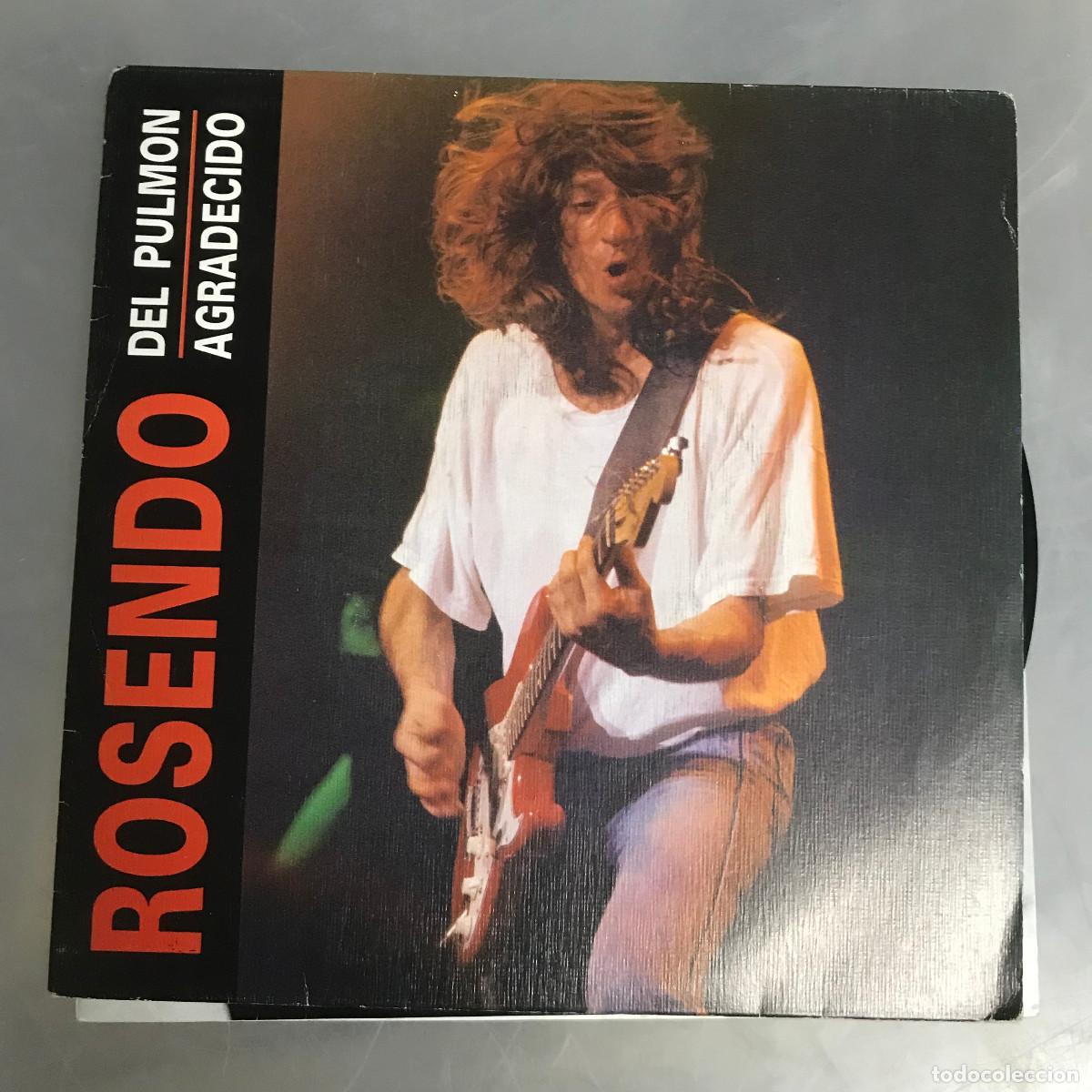 Discos de vinilo: ROSENDO - DEL PULM&Oacute;N - SINGLE TWINS 1990 - Foto 1