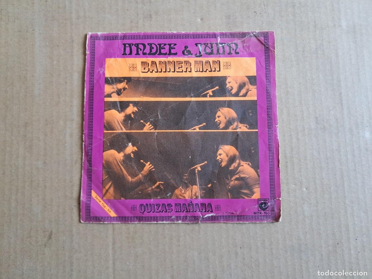 Discos de vinilo: ANDEE & JUAN - BANNER MAN SINGLE 1971 - Foto 1