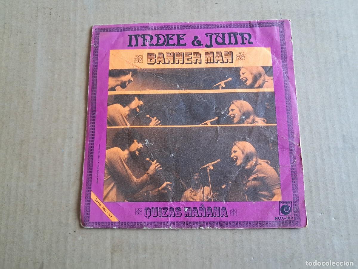 Discos de vinilo: ANDEE & JUAN - BANNER MAN SINGLE 1971 - Foto 3