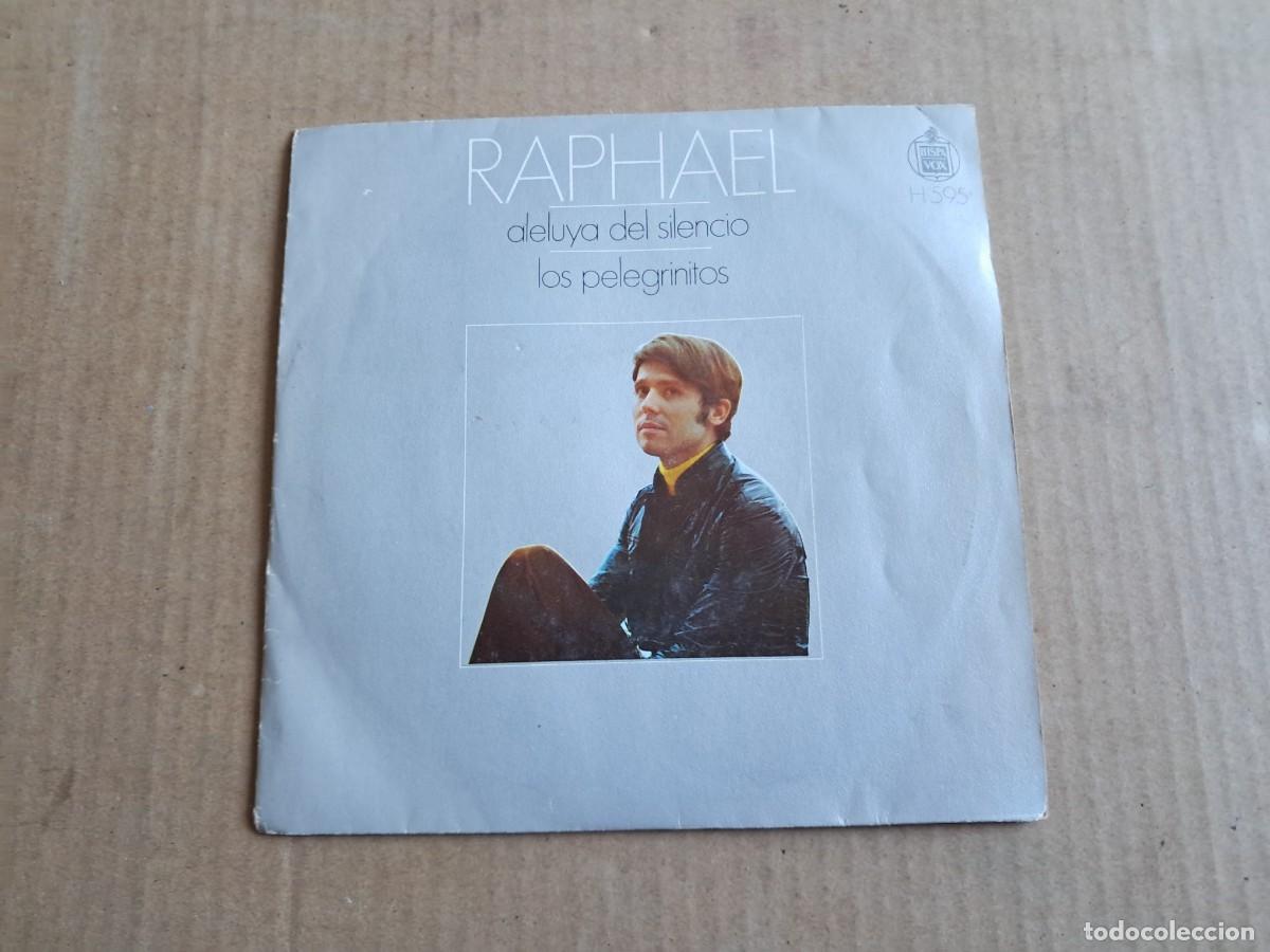 Discos de vinilo: RAPHAEL - DELUYA DEL SILENCIO SINGLE 1970 - Foto 1