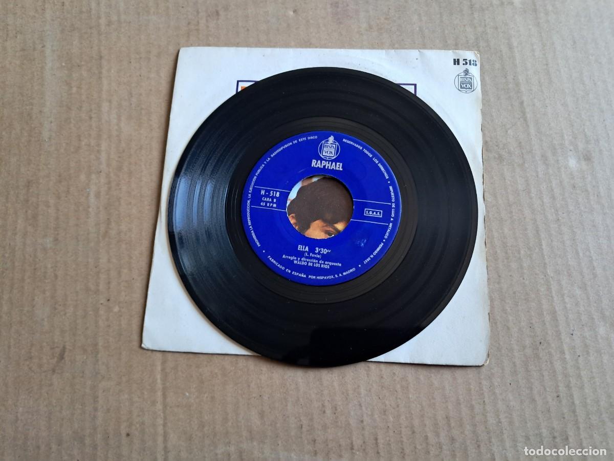 Discos de vinilo: RAPHAEL - DOS PALOMITAS SINGLE 1969 - Foto 2