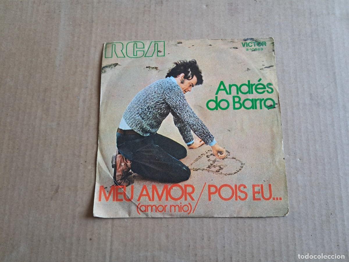 Discos de vinilo: ANDRES DO BARRO - MEU AMOR SINGLE 1971 - Foto 1