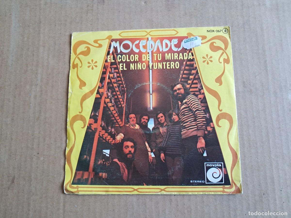 Discos de vinilo: MOCEDADES - EL COLOR DE TU MIRADA SINGLE 1976 - Foto 3
