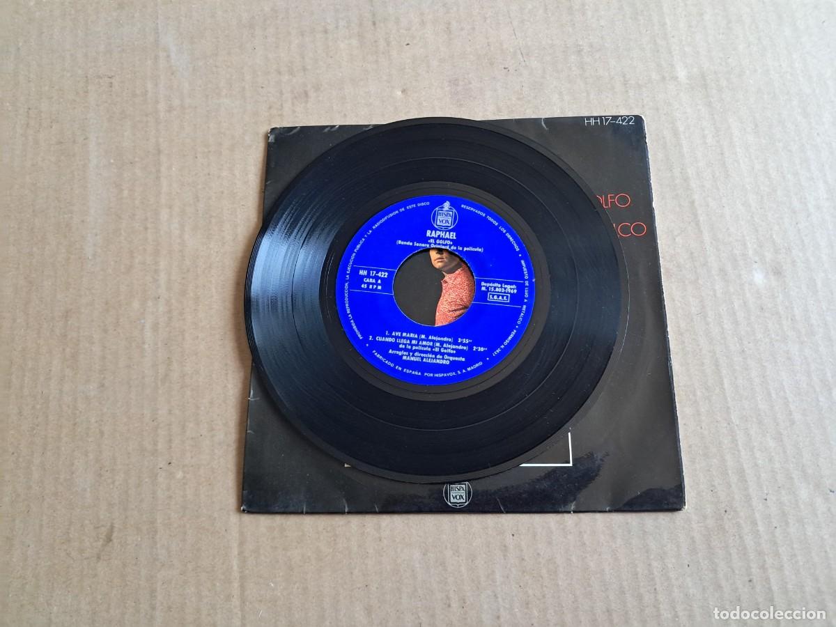 Discos de vinilo: RAPHAEL - EL GOLFO EP 4 TEMAS 1969 - Foto 2