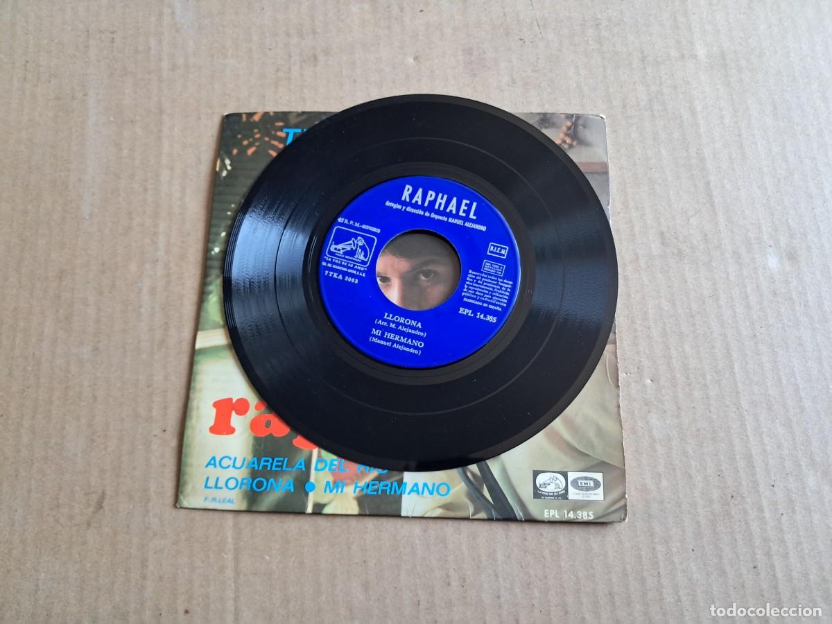 Discos de vinilo: RAPHAEL - TEMA DE AMOR EP 4 TEMAS 1967 - Foto 2