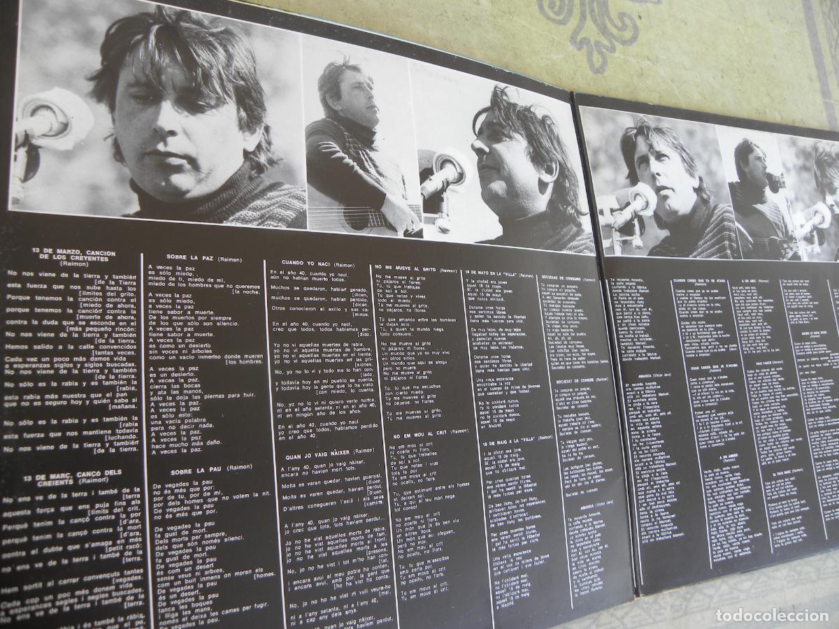Discos de vinilo: RAIMON (CAMPUS DE BELLATERRA) -LP 1974 - Foto 4