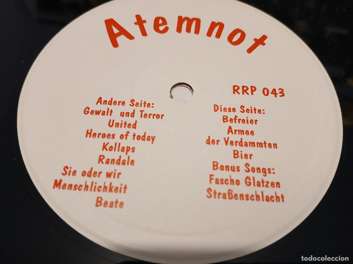 Discos de vinilo: ATEMNOT -SIE ODER WIR- (1994) LP DISCO VINILO - Foto 3