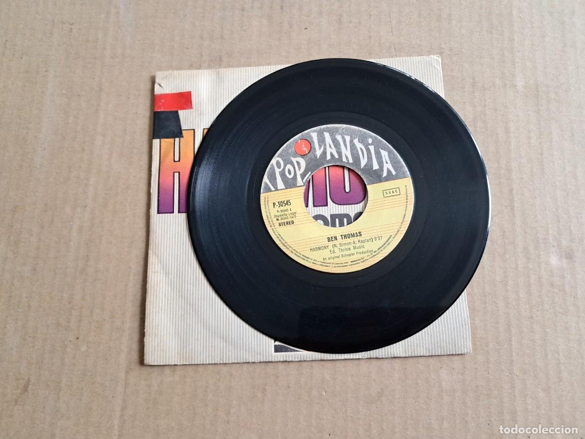 Discos de vinilo: BEN THOMAS - HARMONY SINGLE 1972 EDICION ESPA&Ntilde;OLA - Foto 2