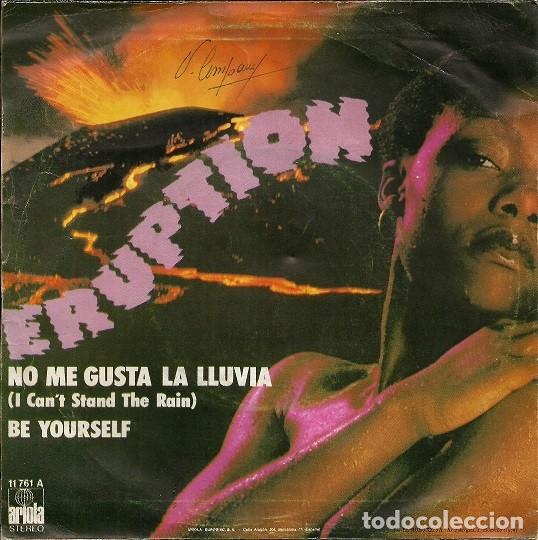 Discos de vinilo: ERUPTION &middot;&middot;&middot; I Cant Stand The Rain / Be Yourself (Single) - Foto 2