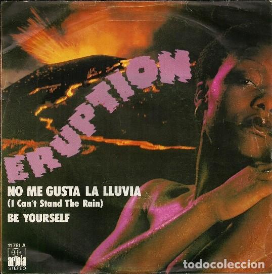 Discos de vinilo: ERUPTION &middot;&middot;&middot; I Cant Stand The Rain / Be Yourself (Single) - Foto 1