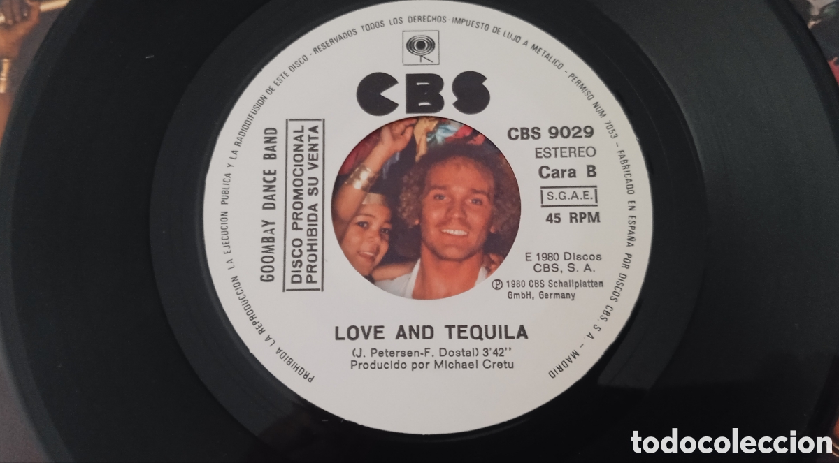 Discos de vinilo: GOOMBAY DANCE BAND - Eldorado (1980) single - Foto 4