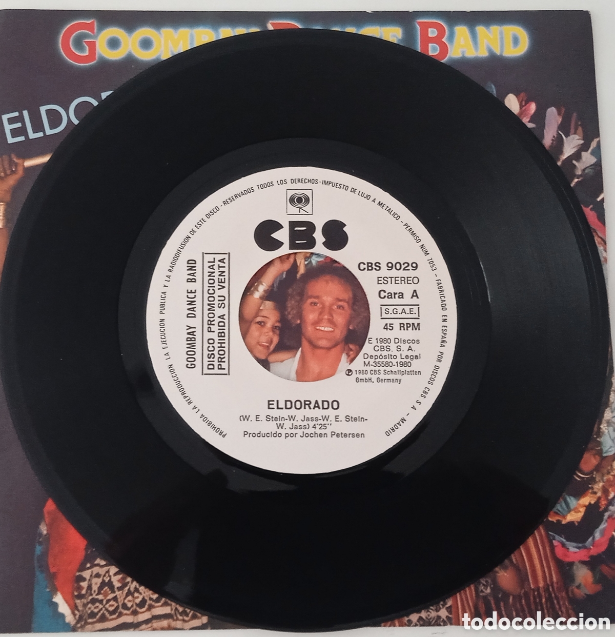 Discos de vinilo: GOOMBAY DANCE BAND - Eldorado (1980) single - Foto 5