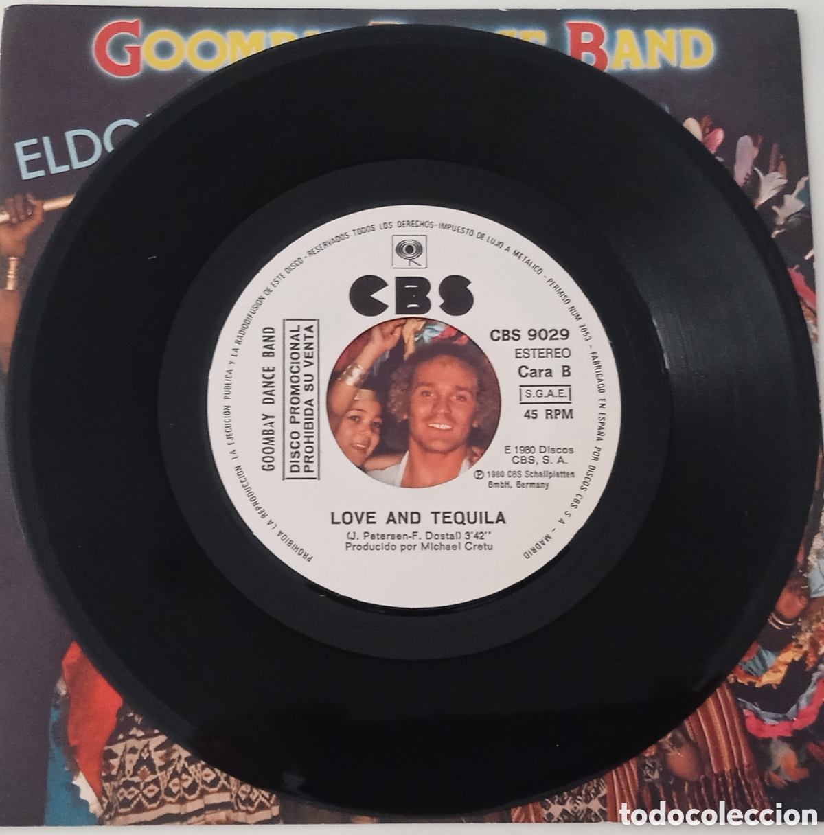 Discos de vinilo: GOOMBAY DANCE BAND - Eldorado (1980) single - Foto 6