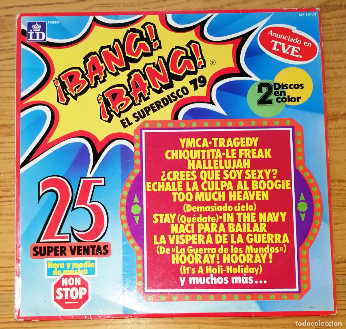 Vinyl-Schallplatten: 2 VINILO. LP. &iexcl;BANG BANG! : El Superdisco 79. 2 discos en color. - Imperial International, 1979