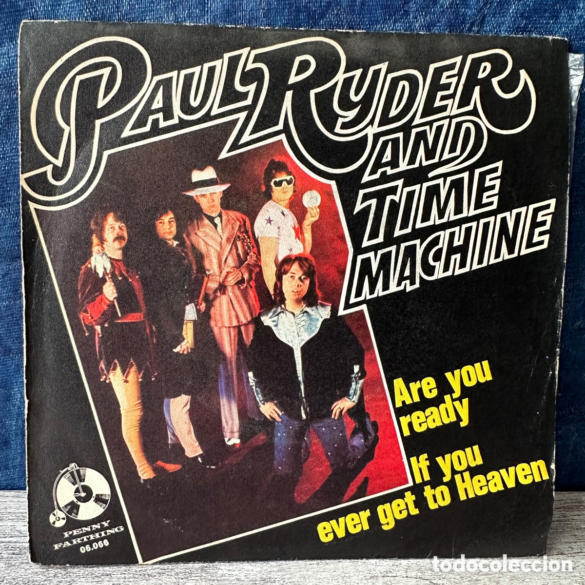 Discos de vinilo: Paul Ryder & Time Machine - Are You Ready (7&rdquo;, Single) - Foto 1