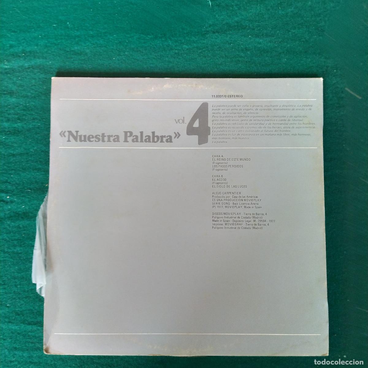 Discos de vinilo: Alejo Carpentier &ndash; Narraciones - Foto 2