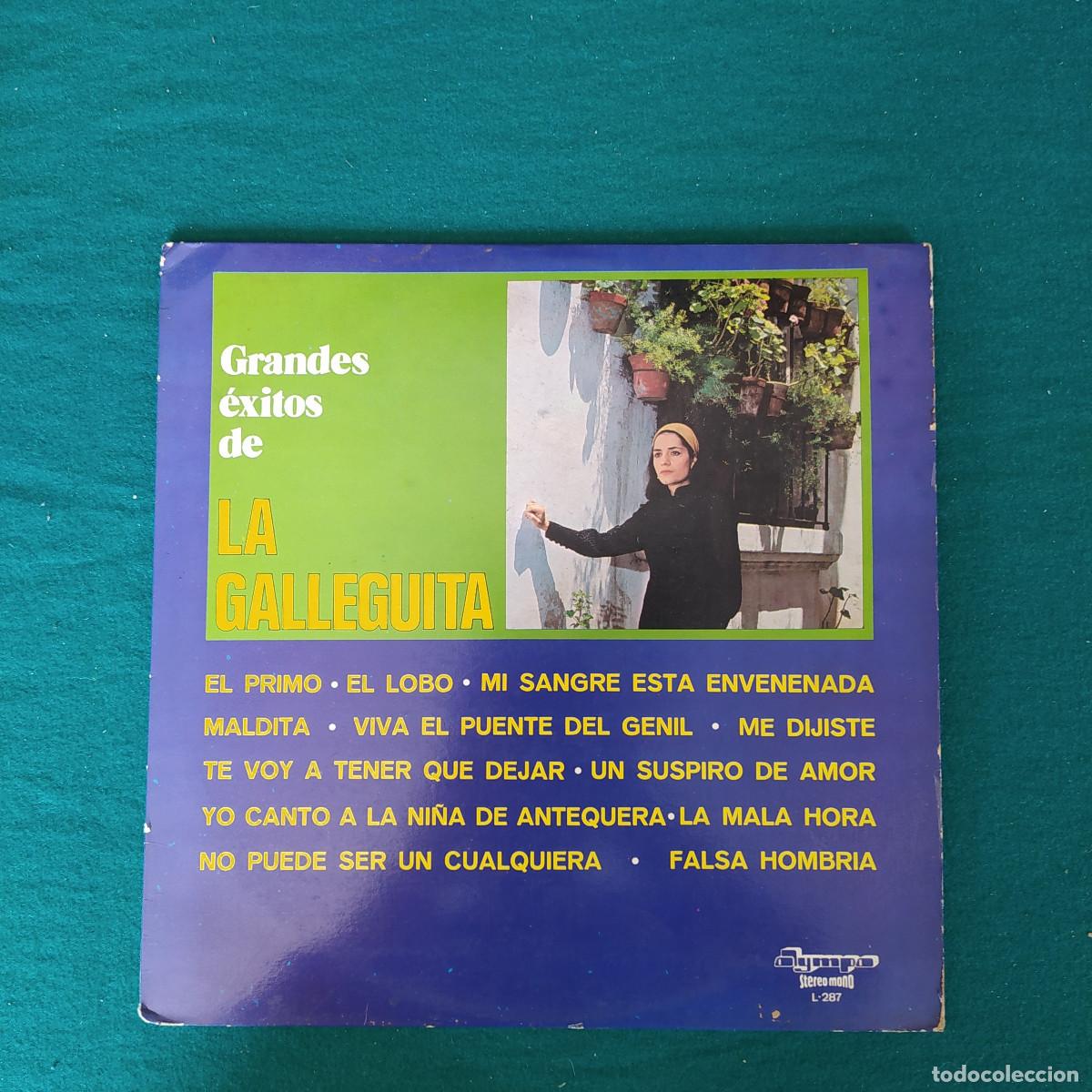 Discos de vinilo: La Galleguita &ndash; Grandes Exitos De La Galleguita - Foto 1
