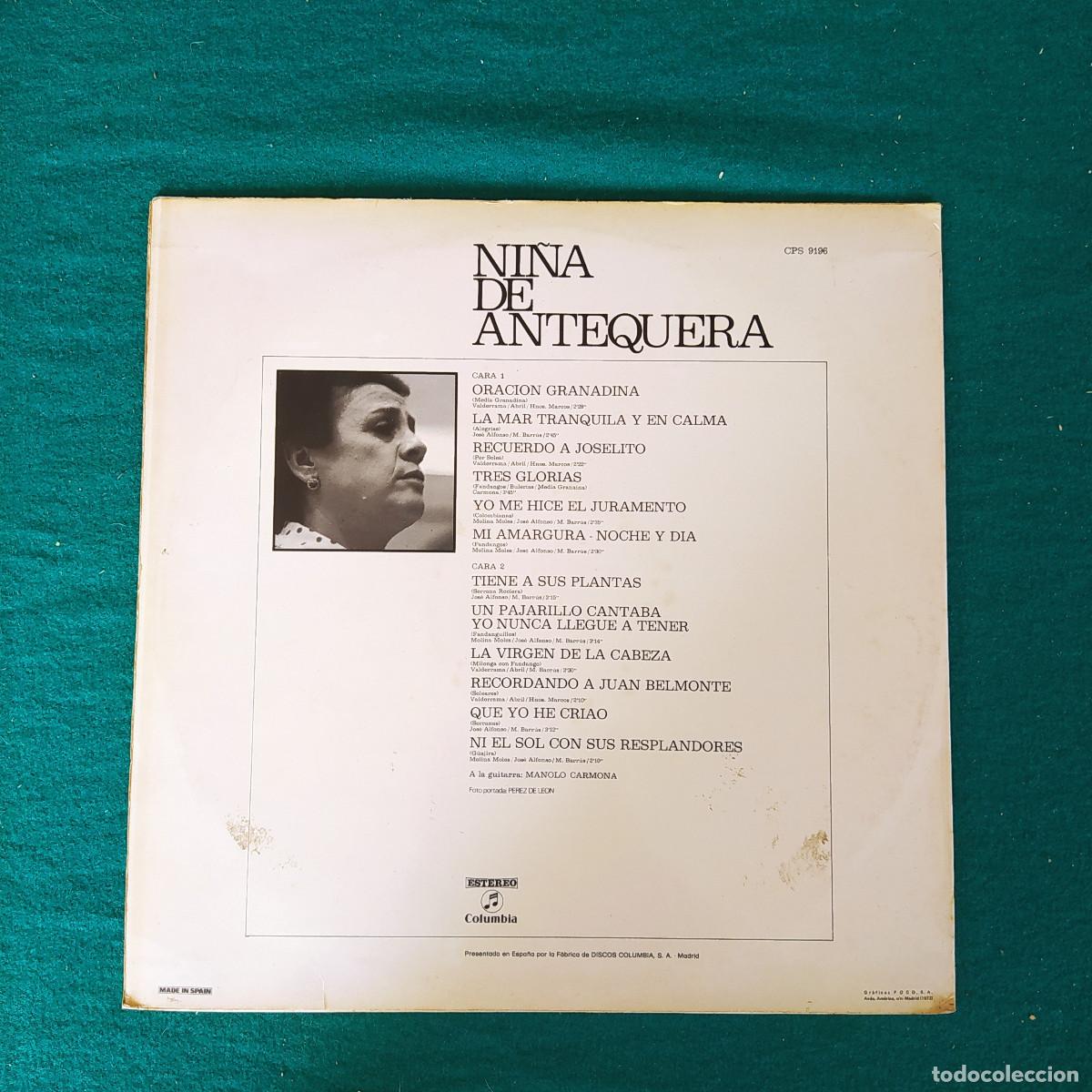 Discos de vinilo: Ni&ntilde;a De Antequera &ndash; Ni&ntilde;a De Antequera - Foto 2