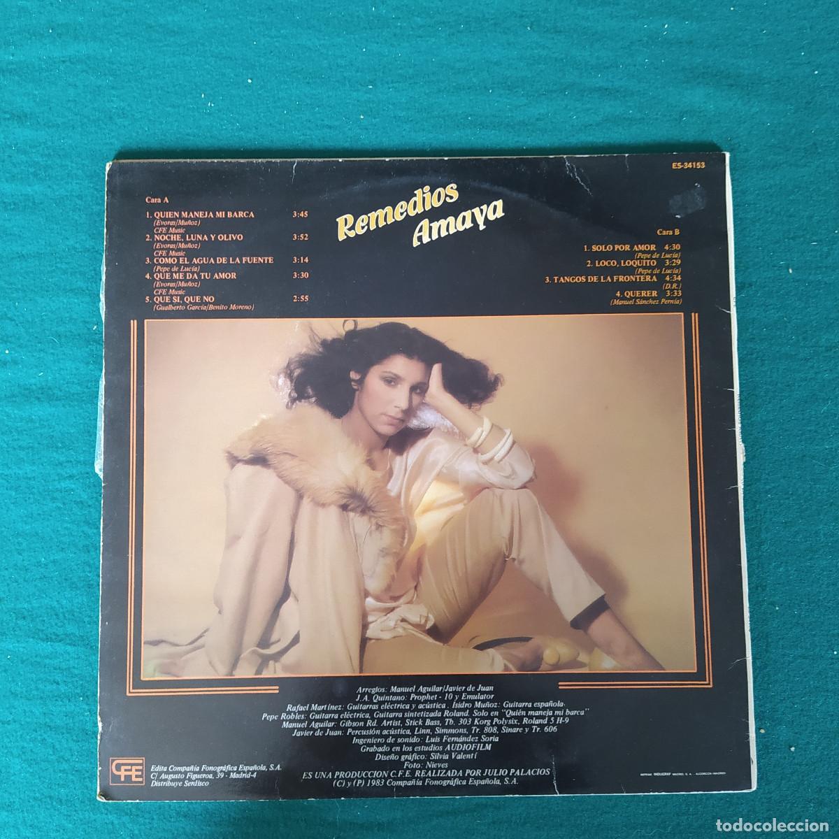 Discos de vinilo: Remedios Amaya &ndash; Luna Nueva - Foto 2