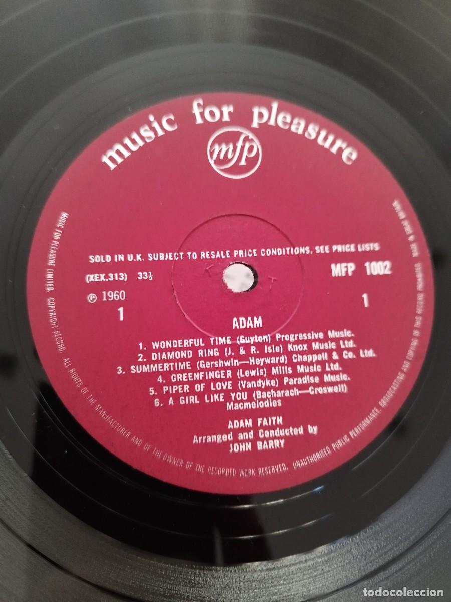 Discos de vinilo: Adam Faith &ndash; Adam. Vinilo Lp. - Foto 2