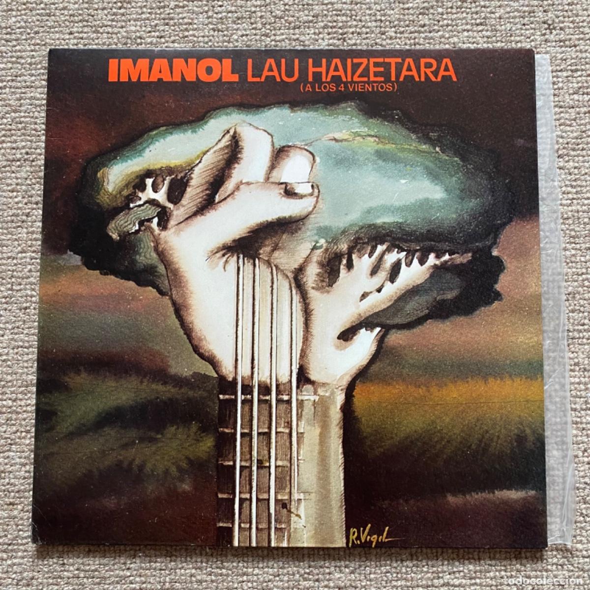 Discos de vinilo: IMANOL LAU HAIZETARA CON GWENDAL - Foto 1