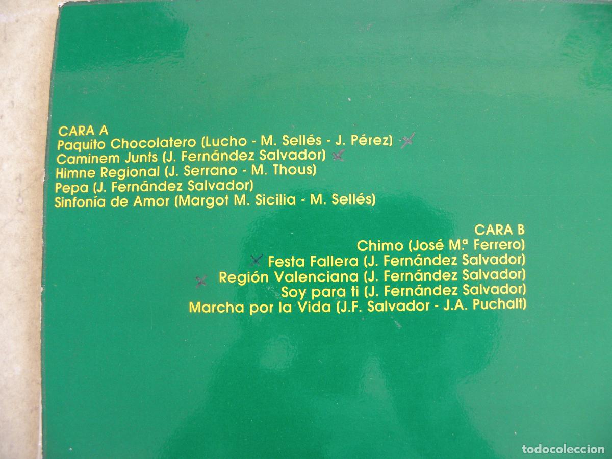 Discos de vinilo: LUCHO CON SU GRAN ORQUESTA -LP 1981 - Foto 3