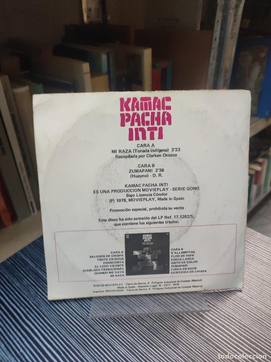Discos de vinilo: Kamac Pacha Inti &ndash; Mi Raza - Foto 2