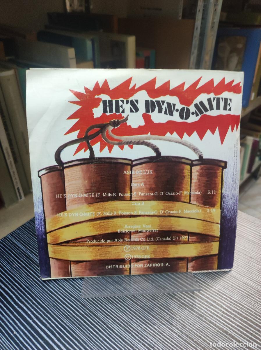 Discos de vinilo: Anik De Luk &ndash; Hes Dyn-o-mite - Foto 2