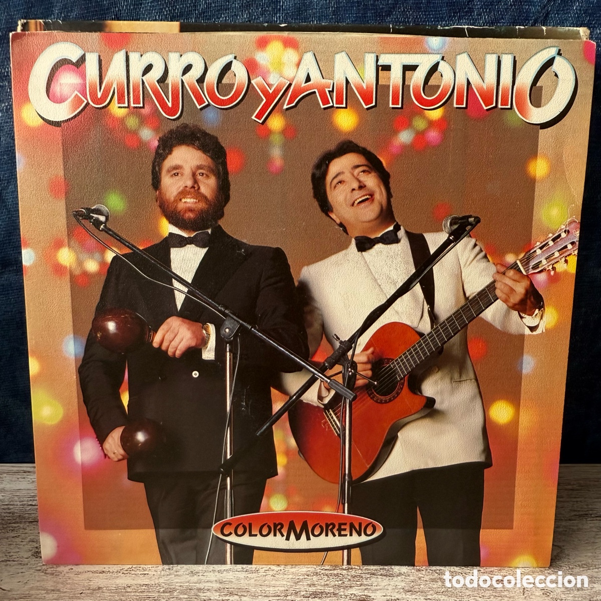 Discos de vinilo: Curro Y Antonio - Color Moreno (7&rdquo;) - Foto 1