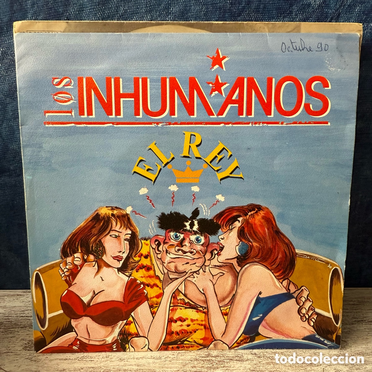 Discos de vinilo: Los Inhumanos - El Rey (7&rdquo;, Single) - Foto 1