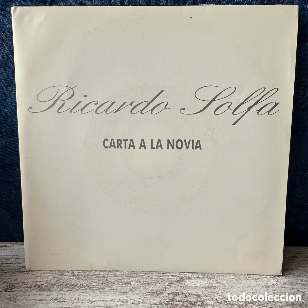 Discos de vinilo: Ricardo Solfa - Carta A La Novia (7&rdquo;, Single) - Foto 1