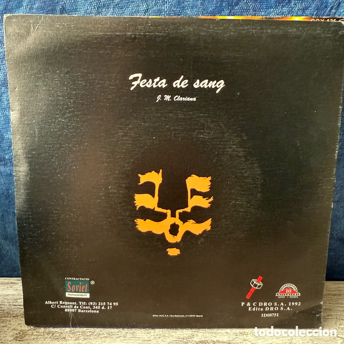 Discos de vinilo: Nats - Festa De Sang (7&rdquo;, Single) - Foto 2