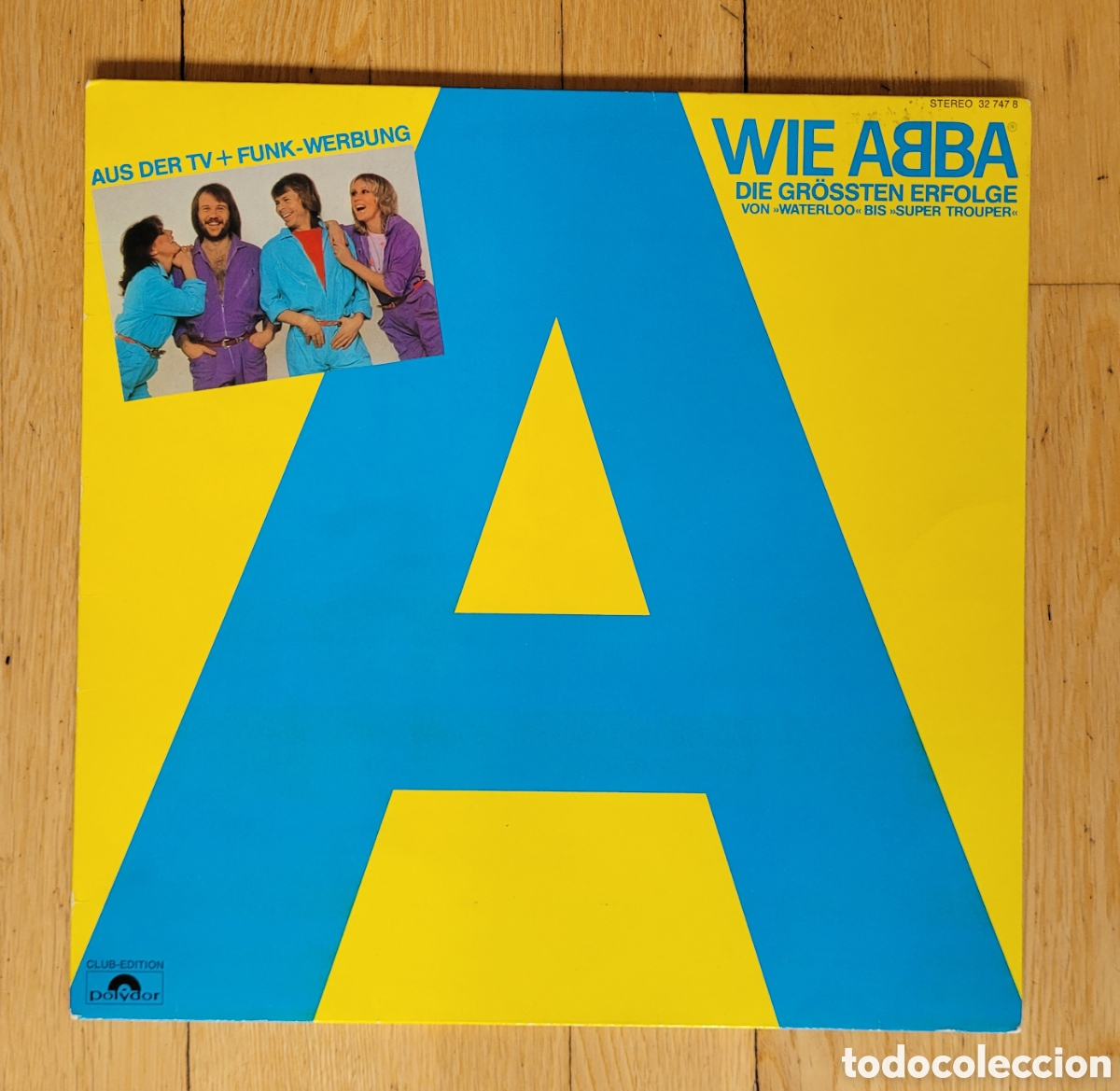 Discos de vinilo: LP ABBA A Wie ABBA - Grandes &Eacute;xitos - Foto 5