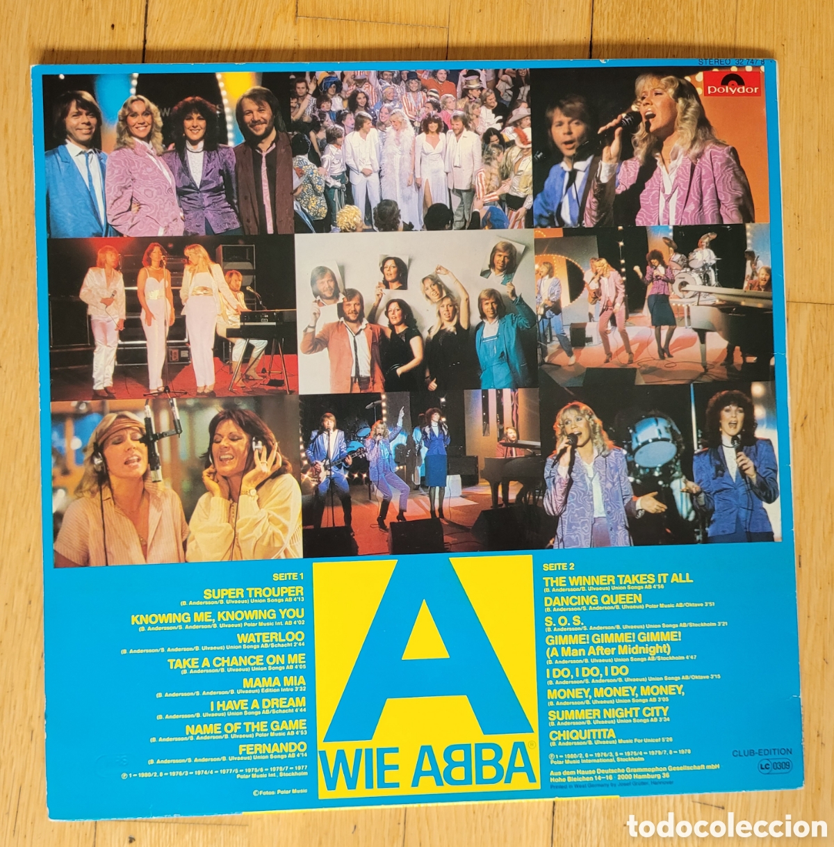 Discos de vinilo: LP ABBA A Wie ABBA - Grandes &Eacute;xitos - Foto 6