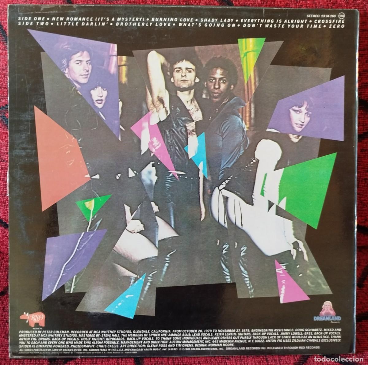 Discos de vinilo: SPIDER ** Spider ** VINILO LP ORIGINAL 1980 - Foto 2